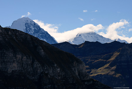 Eiger, Jungfrau - The View from Western Peak